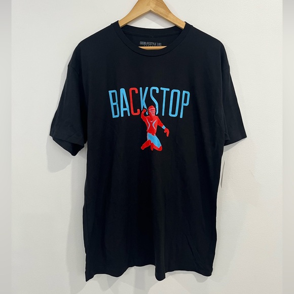 Baseball Lifestyle 101 Catchers Backstop Shirt Mens  XL - Picture 1 of 4